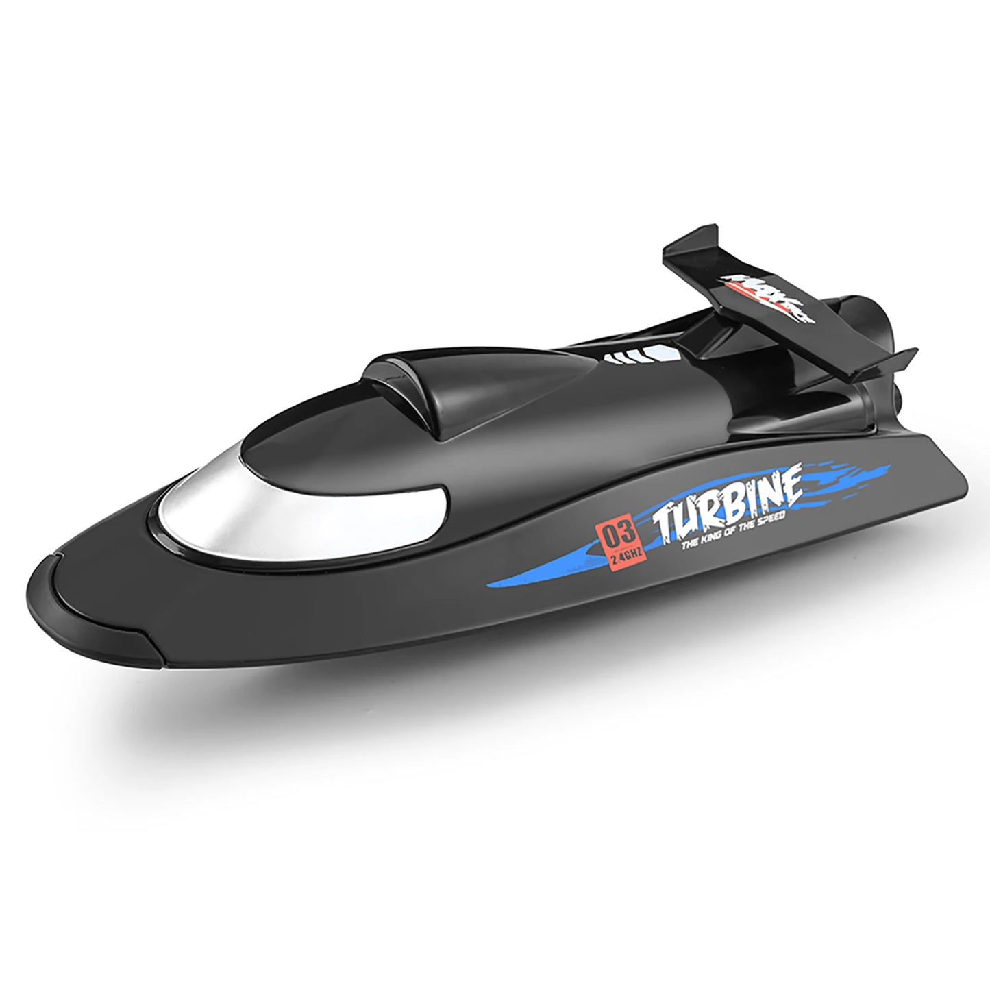 Waterproof RC Speed Boat Flytec V009 30km/h 2.4G 150m Remote Turbine Jet Drive Anti-Collision Electric Watercraft for Kids Adult