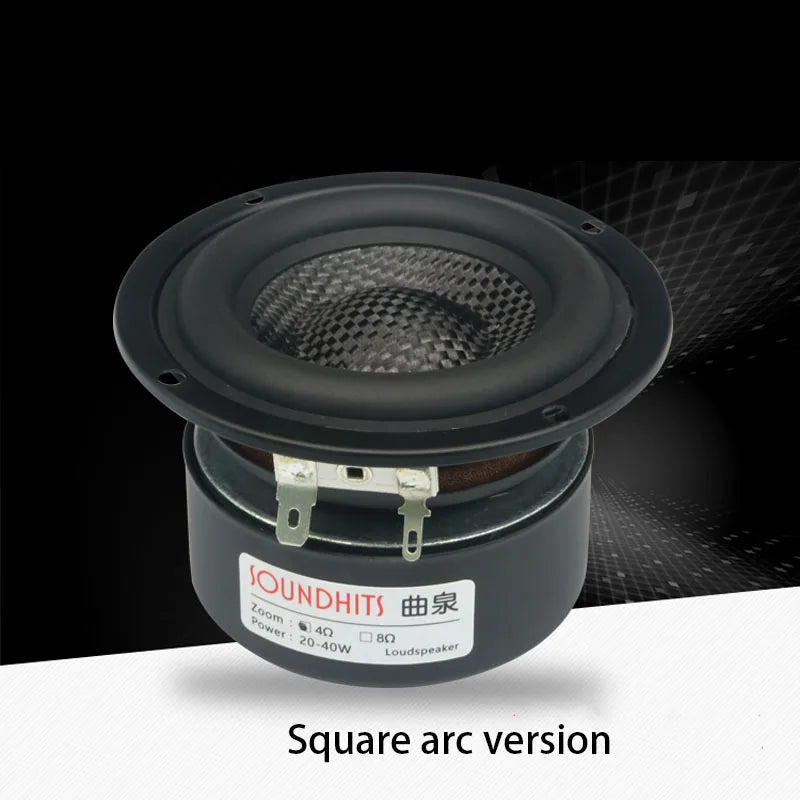25~40W 3 Inch Speaker Unit 4~8ohm Woofer Subwoofer Speaker Bass Hifi LoudSpeaker Units Glass Fiber Woven Basin Low Frequency