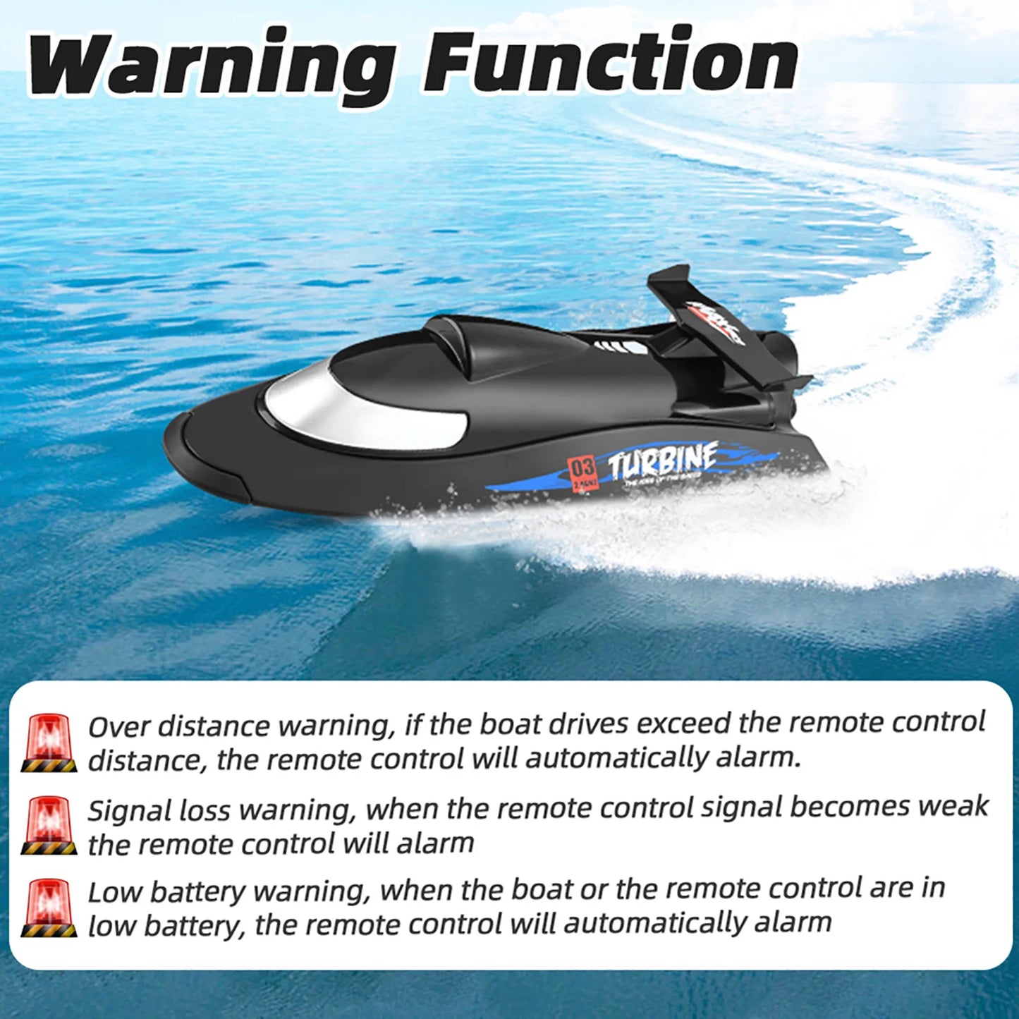 Waterproof RC Speed Boat Flytec V009 30km/h 2.4G 150m Remote Turbine Jet Drive Anti-Collision Electric Watercraft for Kids Adult