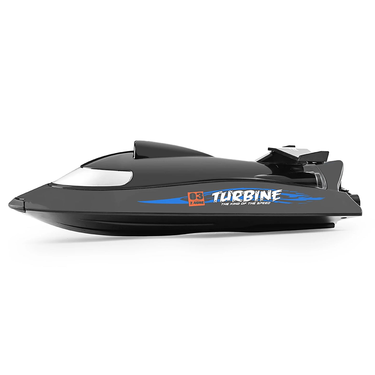 Waterproof RC Speed Boat Flytec V009 30km/h 2.4G 150m Remote Turbine Jet Drive Anti-Collision Electric Watercraft for Kids Adult
