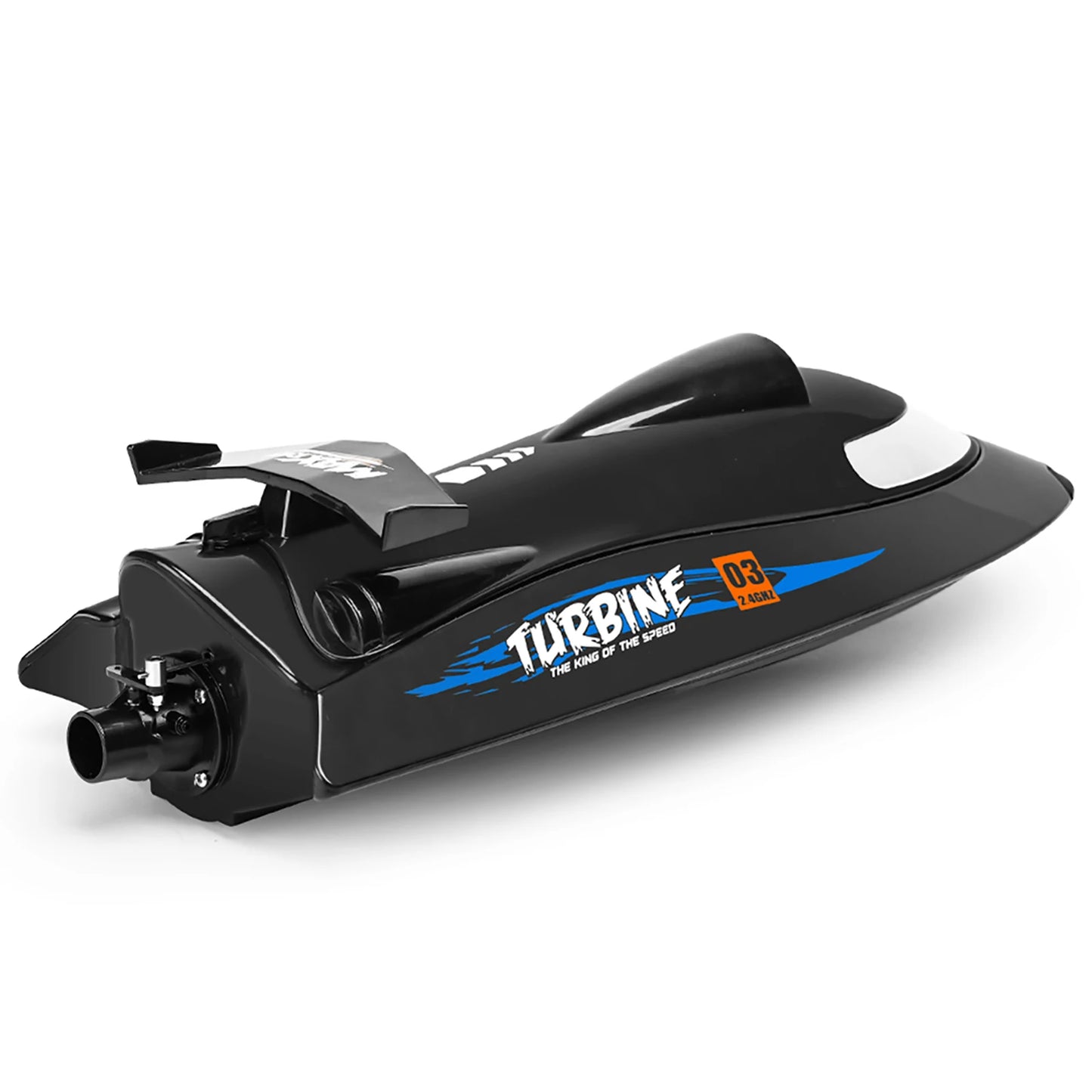 Waterproof RC Speed Boat Flytec V009 30km/h 2.4G 150m Remote Turbine Jet Drive Anti-Collision Electric Watercraft for Kids Adult